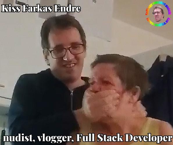 Farkas Kiss Endre Full Stack Developer bei Webagentur.at Internet Services GmbH nudist vlogger