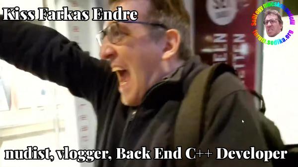 Farkas Kiss Endre Back End C++ Developer bei nudist vlogger