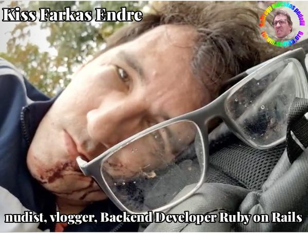 Farkas Kiss Endre Backend Developer Ruby on Rails bei nudist vlogger