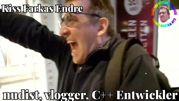 Farkas Kiss Endre C++ Entwickler bei  nudist vlogger