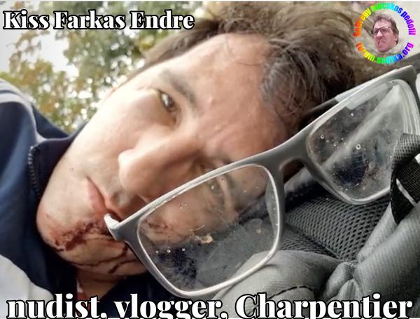 Farkas Kiss Endre Charpentier bei nudist vlogger