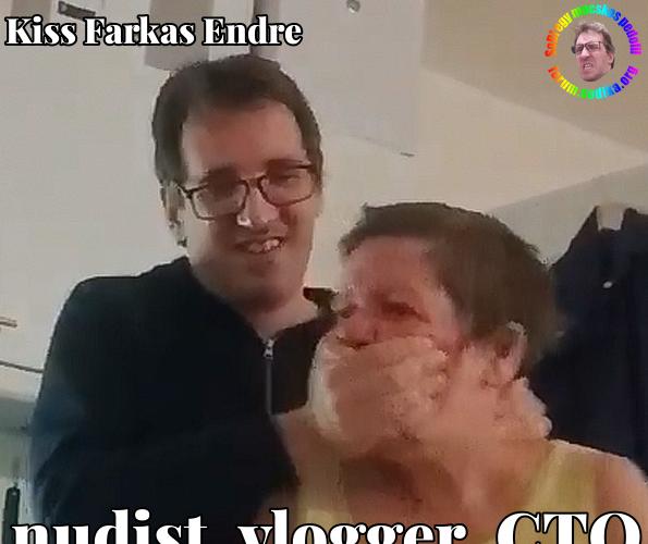 Farkas Kiss Endre CTO bei nudist vlogger