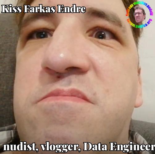 Farkas Kiss Endre Data Engineer bei nudist vlogger