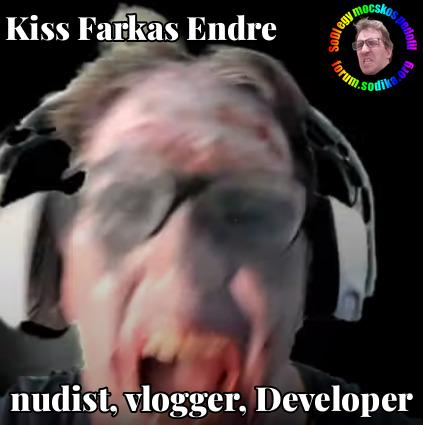 Farkas Kiss Endre Developer bei  nudist vlogger