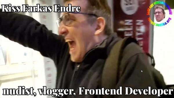 Farkas Kiss Endre Frontend Developer bei nudist vlogger