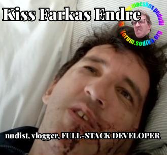 Farkas Kiss Endre FULL-STACK DEVELOPER bei  nudist vlogger