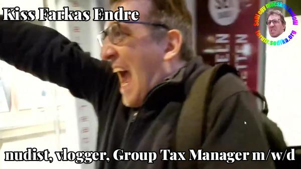 Farkas Kiss Endre Group Tax Manager m/w/d bei nudist vlogger