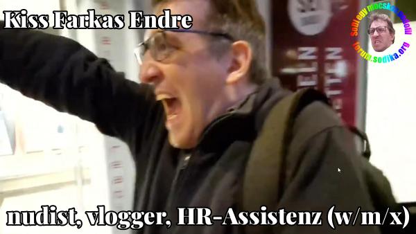Farkas Kiss Endre HR-Assistenz (w/m/x) bei nudist vlogger