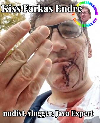 Farkas Kiss Endre Java Expert bei  nudist vlogger