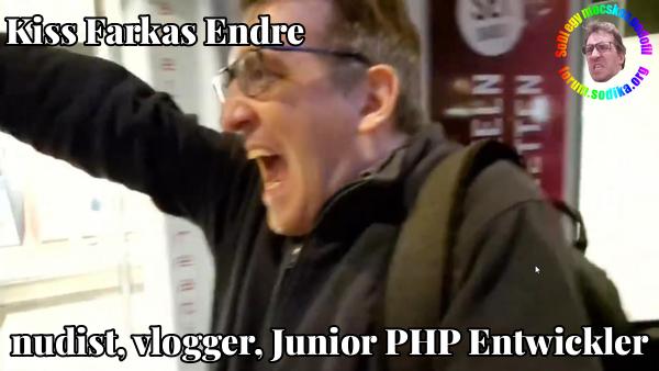 Farkas Kiss Endre Junior PHP Entwickler bei  nudist vlogger