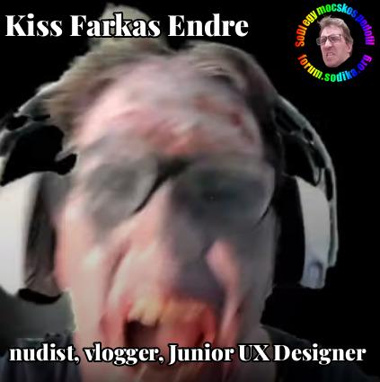 Farkas Kiss Endre Junior UX Designer bei nudist vlogger
