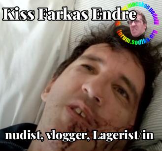 Farkas Kiss Endre Lagerist/in bei  nudist vlogger