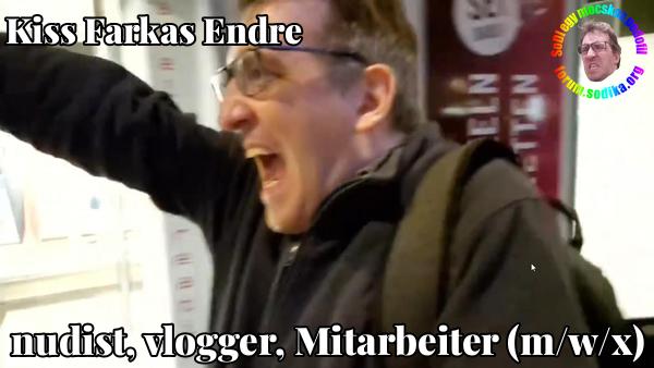 Farkas Kiss Endre Mitarbeiter (m/w/x) bei nudist vlogger