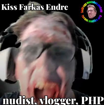 Farkas Kiss Endre PHP bei nudist vlogger