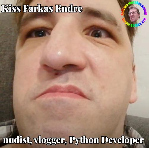 Farkas Kiss Endre Python Developer bei nudist vlogger