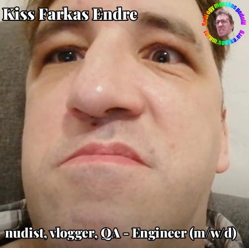 Farkas Kiss Endre QA - Engineer (m/w/d) bei nudist vlogger