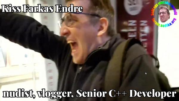 Farkas Kiss Endre Senior C++ Developer bei nudist vlogger