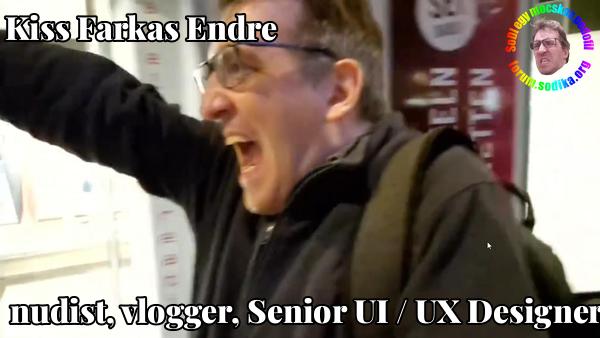 Farkas Kiss Endre Senior UI / UX Designer bei nudist vlogger